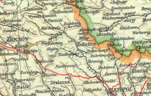 mapa 1916